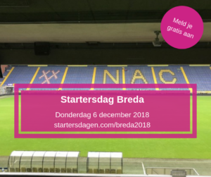 Gratis entree bij startersdagen.com bij NAC in Breda 6 december 2018.